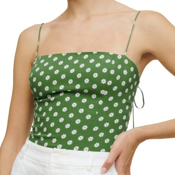 Reformation Meyer Top in Hannah ASO Sarah Cameron - Picture 2 of 14